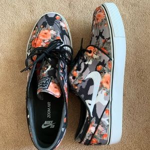 Nike Zoom Stefan Janoski PR 'Orange DIGI Floral'